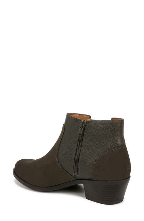 Vionic Finn Bootie In Dark Khaki