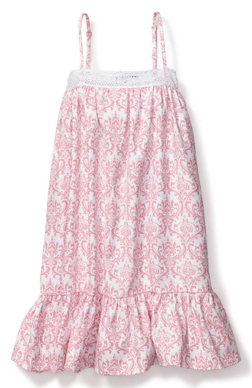 Petite Plume Kids' Vintage Rose Lily Nightgown in Pink at Nordstrom, Size 2T