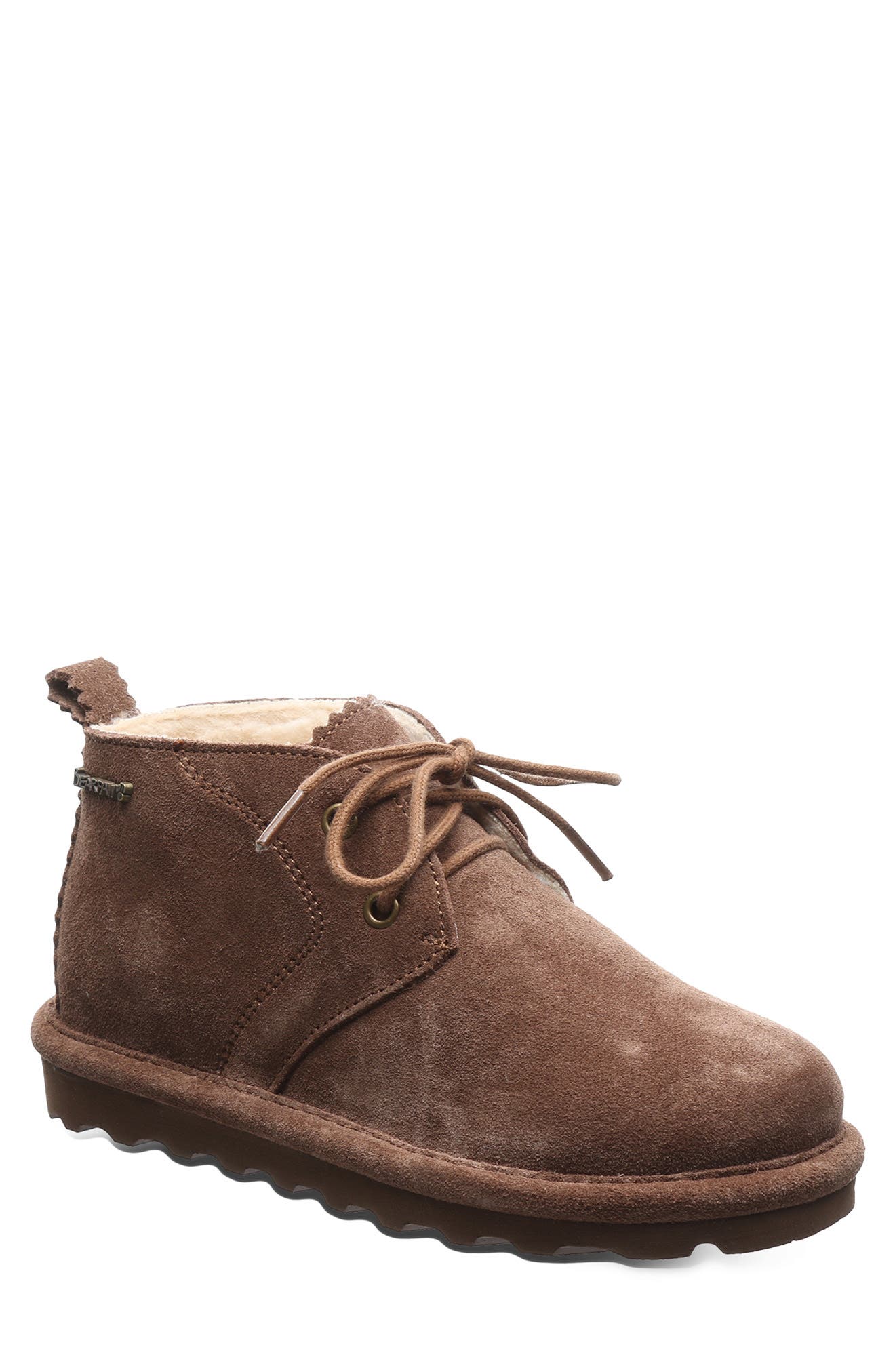 shearling lined chukka boots