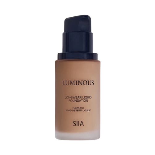 Shop Siia Cosmetics Luminous Longwear Liquid Foundation In Caramel