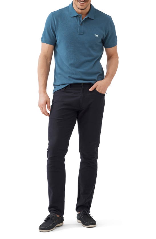 Rodd & Gunn The Gunn Slim Fit Polo Shirt In Teal