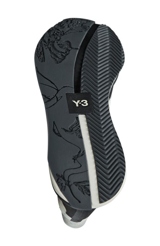 Shop Y-3 S-gendo Run Running Shoe In Off White/ Cream White/ Black