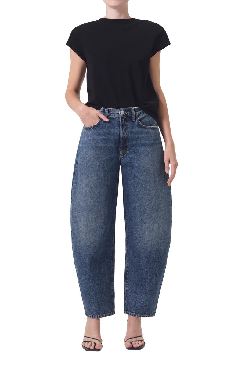 AGOLDE Balloon High Waist Wide Barrel Leg Jeans Nordstrom