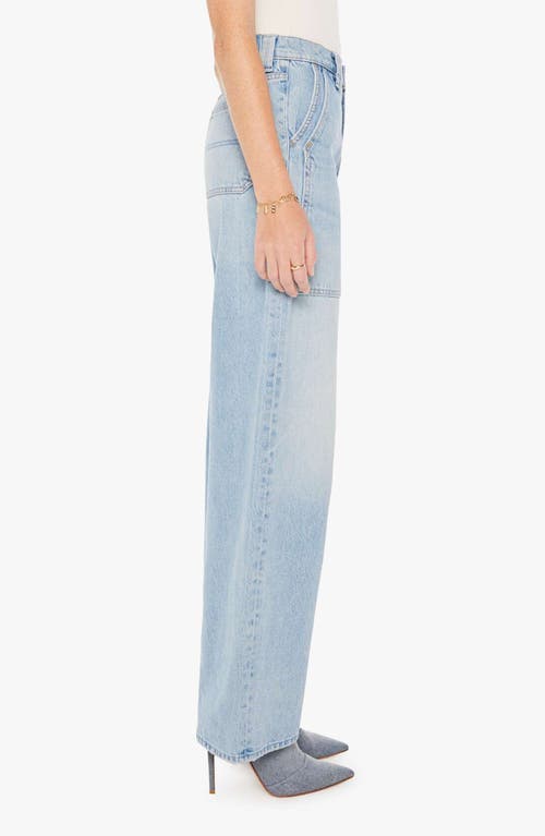 Mother The Quartet Breaker Skimp High Waist Straight Leg Jeans In Im With The Band
