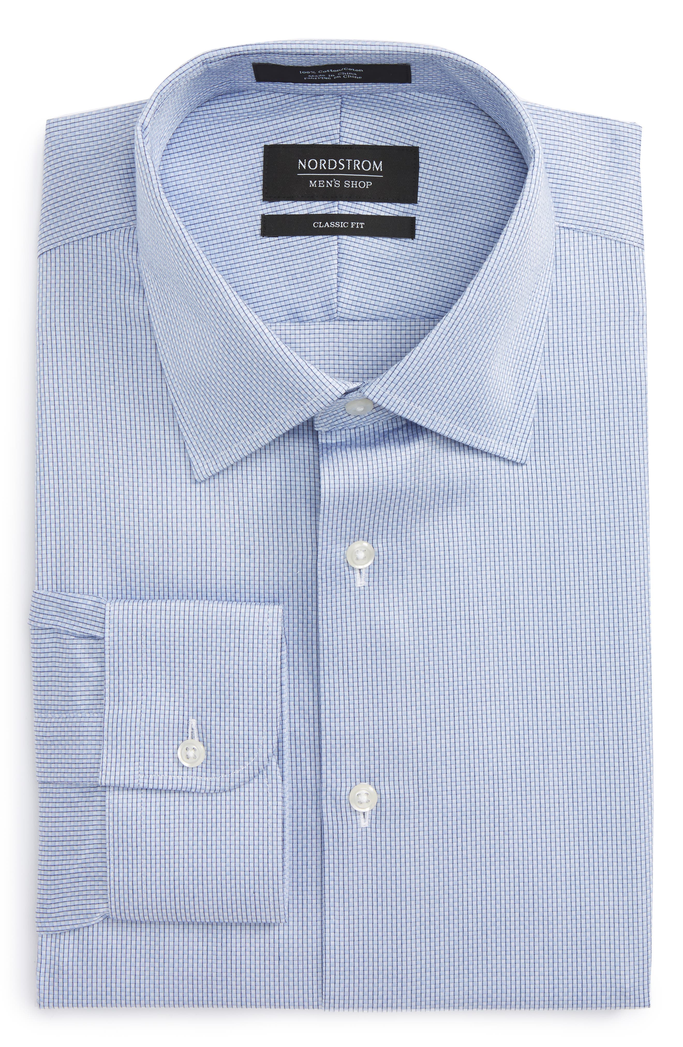 nordstrom classic fit dress shirt