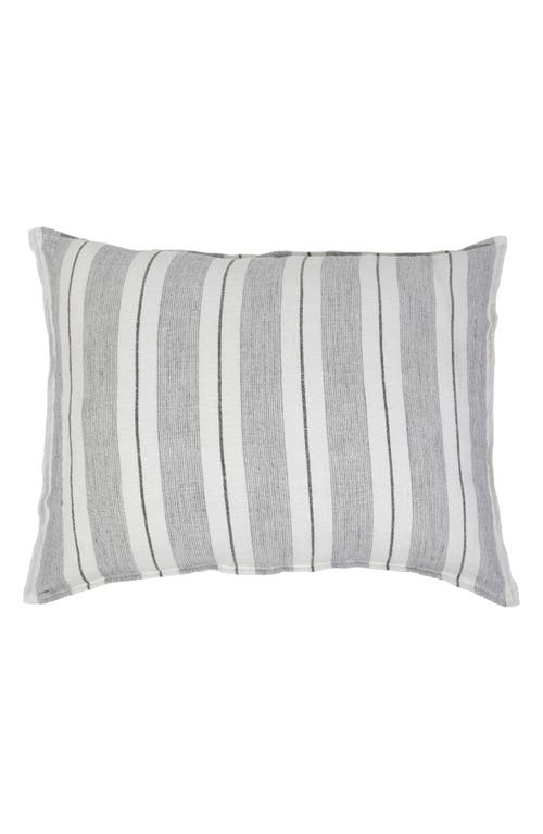 Pom Pom at Home Laguna Big Accent Pillow in Grey/Charcoal at Nordstrom