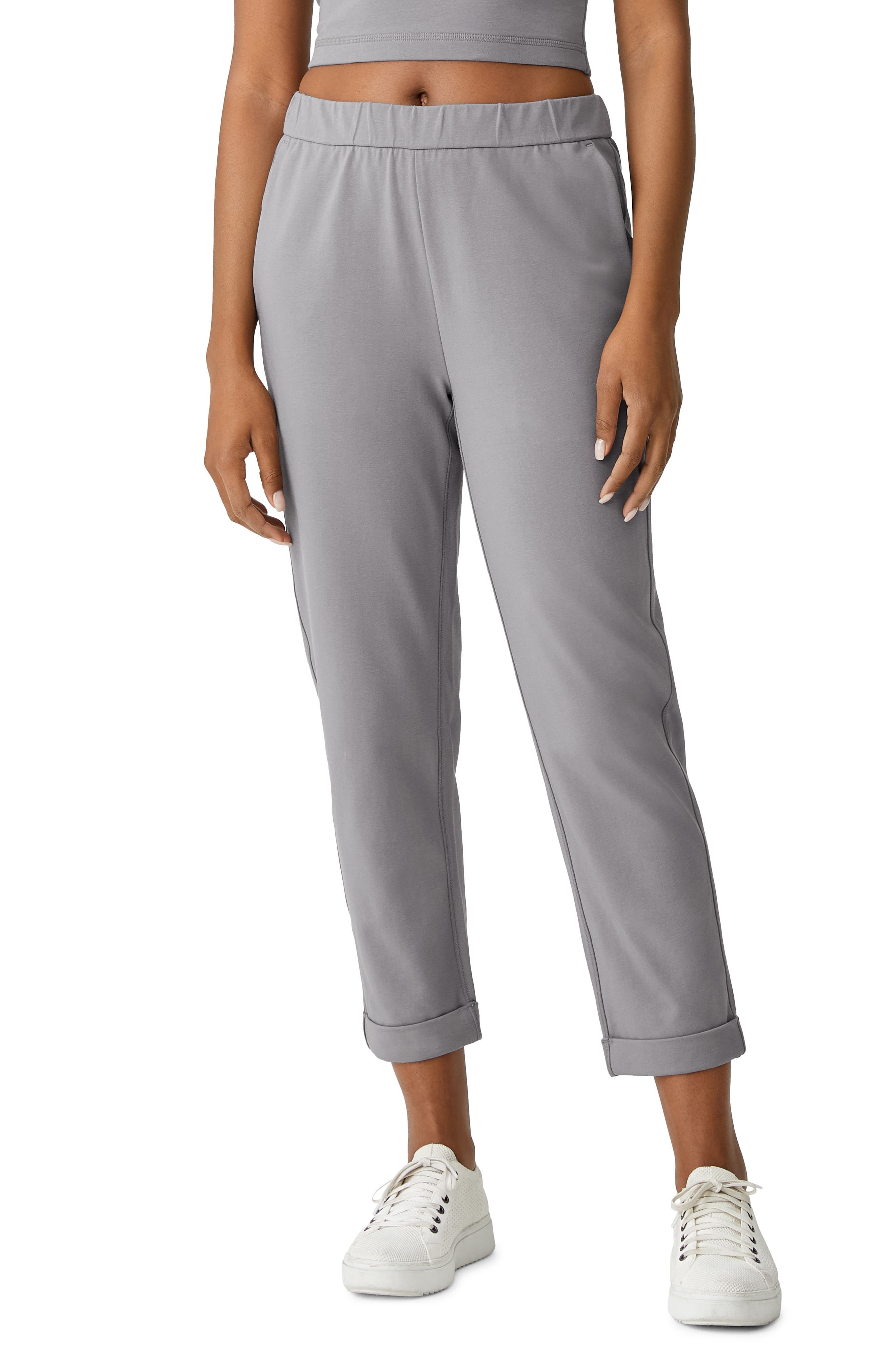 Women's Grey Cropped \u0026 Capri Pants 