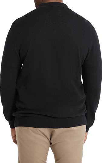 Johnny collar online sweatshirts