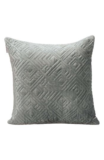 Parkland Collection Eris Square Throw Pillow In Gray