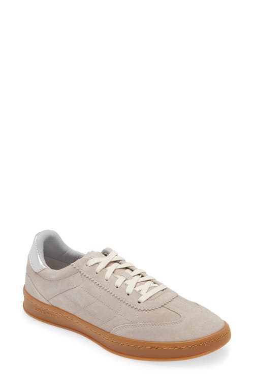 Cole Haan Grandpro Breakaway Sneaker In Dove Suede/silver Metallic