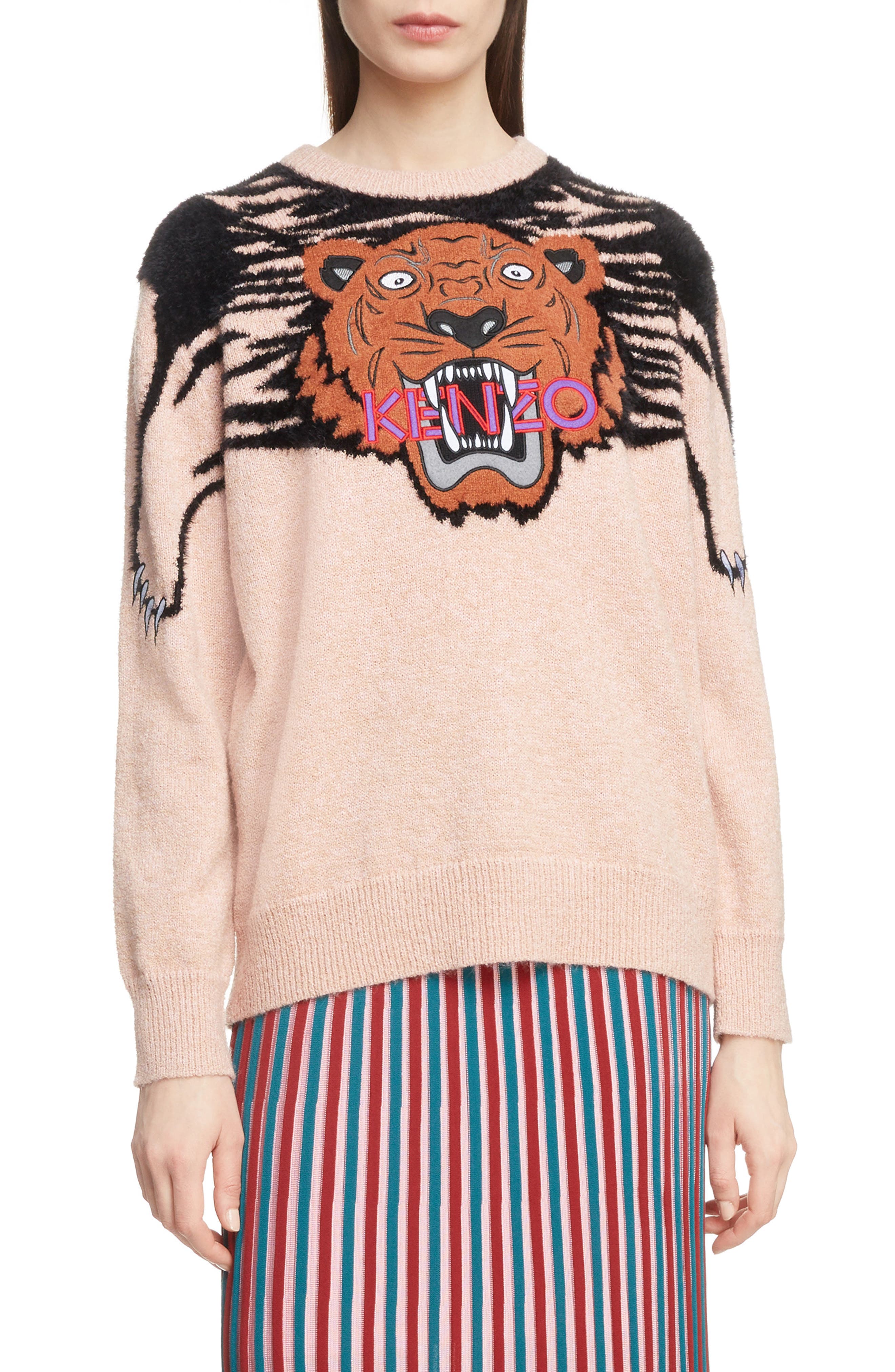 kenzo claw tiger sweatshirt