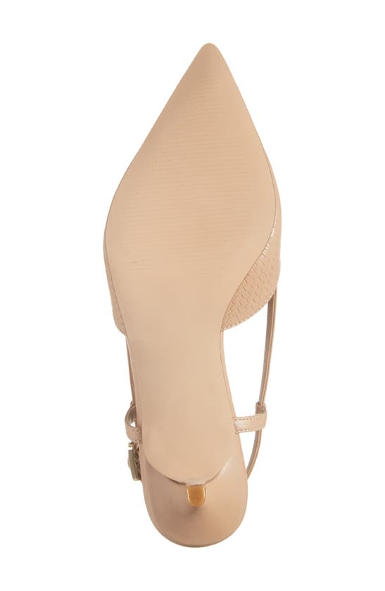 Shop Nordstrom Rack Palmer Singback Pump In Tan Light