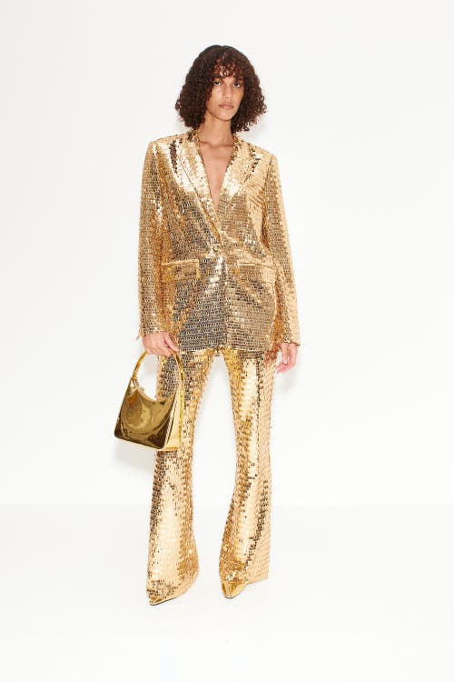 Shop Simonmiller Sequin Robo Pant In Star Gold