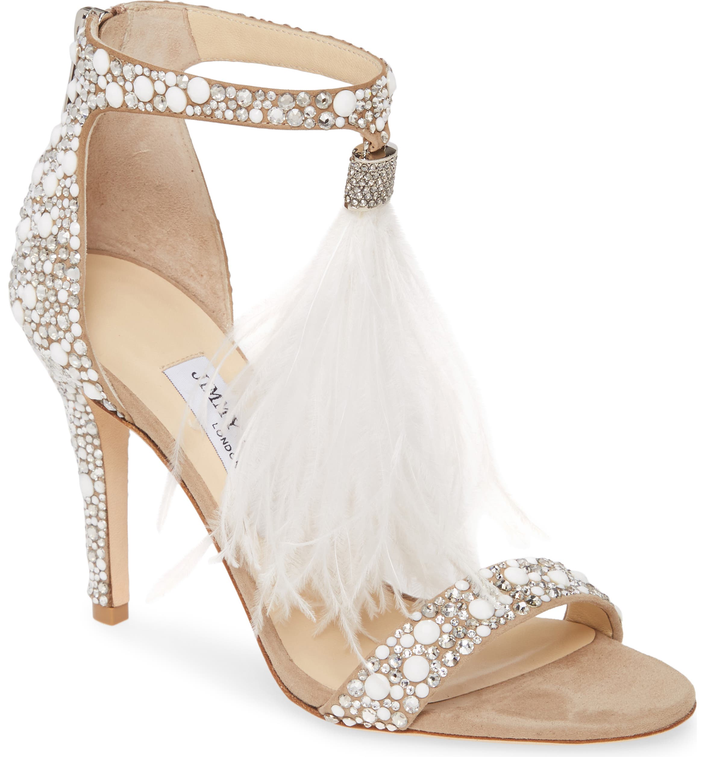 Jimmy Choo Viola Crystal Embellished Ankle Strap Sandal (Women) | Nordstrom