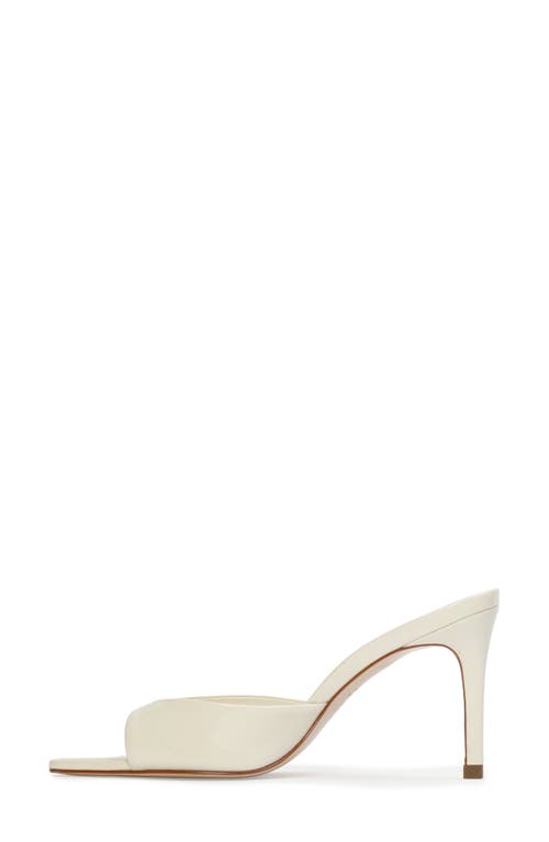 Black Suede Studio Mirror Leather Stiletto Slide Sandals In Coconut Patent