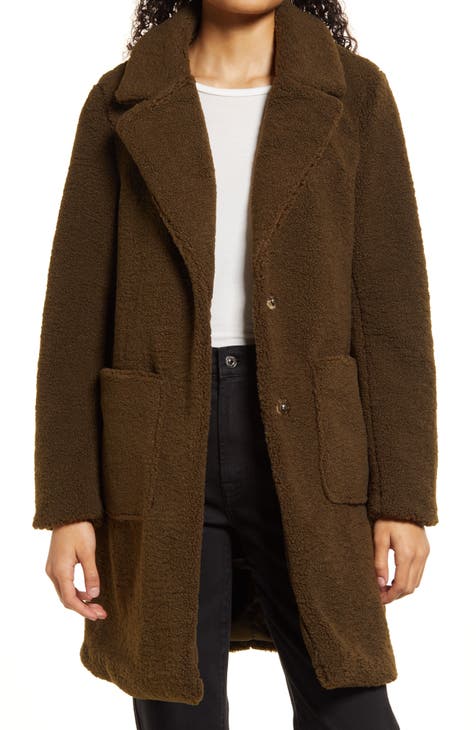 Women S Faux Fur Coats Jackets, Vegan Fur Coat French Connection