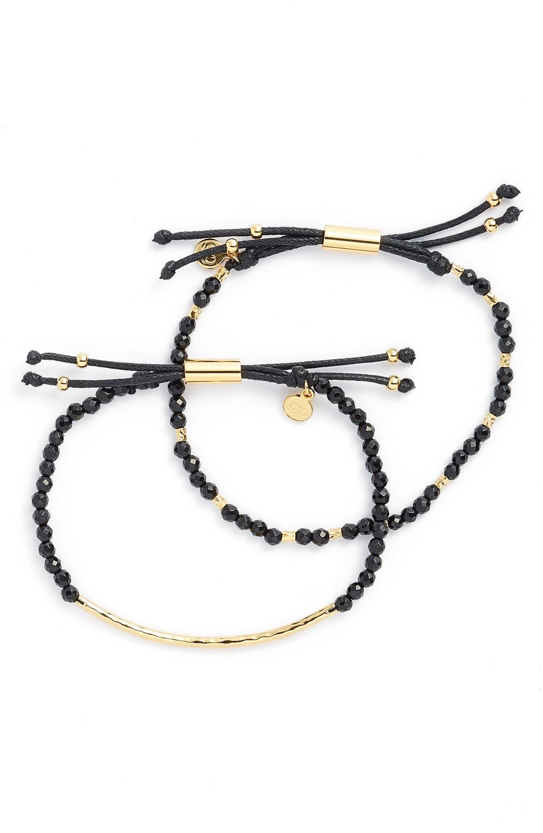 gorjana 'Power Stone' Semiprecious Stone Bracelet (Set of 2) Nordstrom
