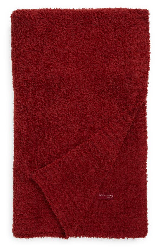 Barefoot Dreams Cozychic™ Throw Blanket In Crimson