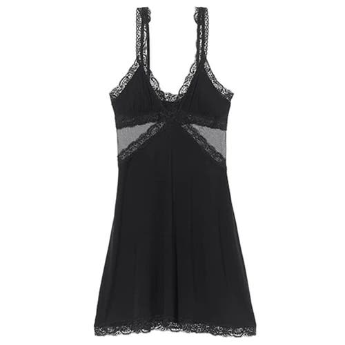 Shop Adore Me Primrose Slip In Black