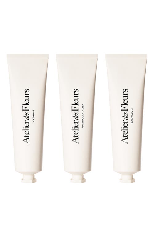 Chloé Atelier De Fleurs 3-piece Hand Cream Gift Set $160 Value In No Color