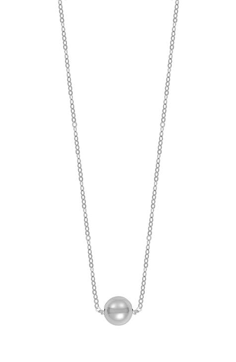 14K Gold Ball Pendant Necklace (Nordstrom Exclusive)