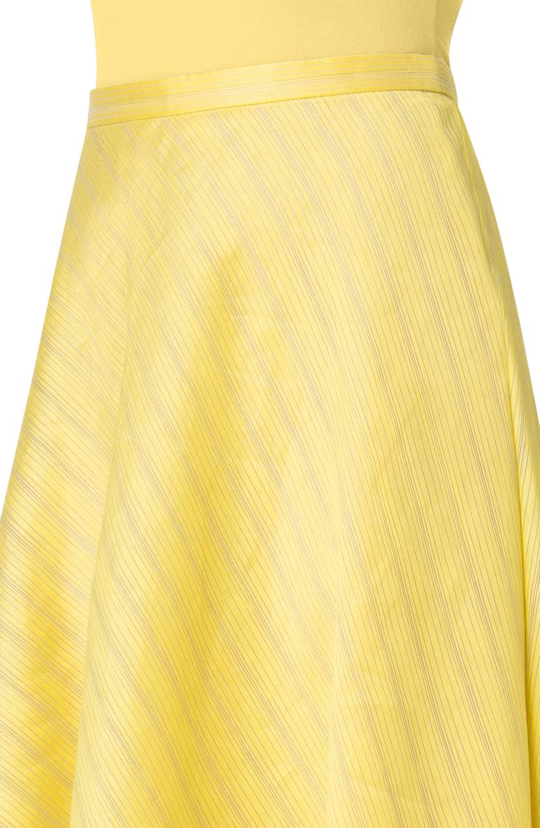Akris punto Stripe Jacquard Linen & Silk Skirt | Nordstrom