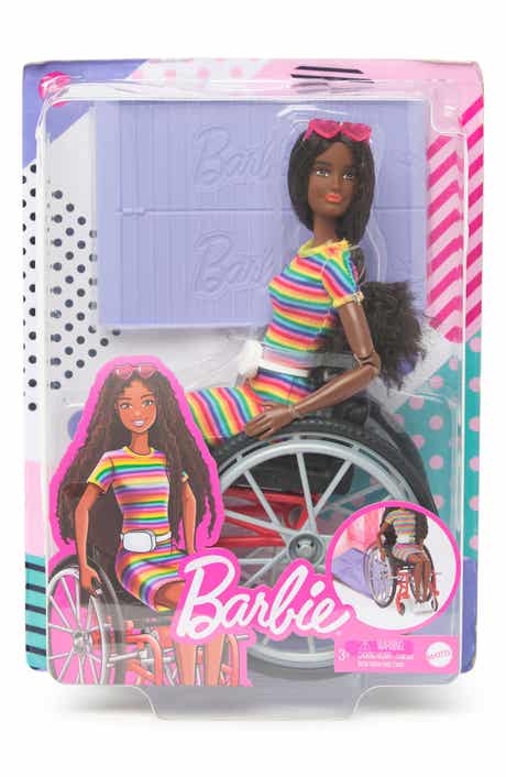 Mattel Barbie® Fashionistas™ Doll #165, with Wheelchair & Long 