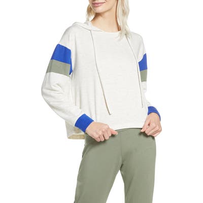 Project Social T Cooper Colorblock Lounge Hoodie, Grey