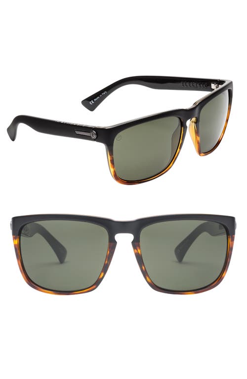 Knoxville XL 61mm Sunglasses in Darkside Tort/Grey