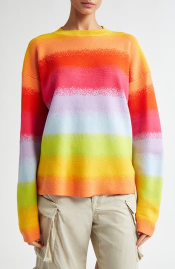 MONSE Ombre Stripe Boxy Sweater Nordstrom