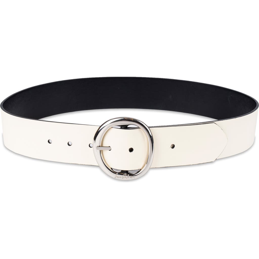 Sam Edelman Reversible Belt In Bone/black