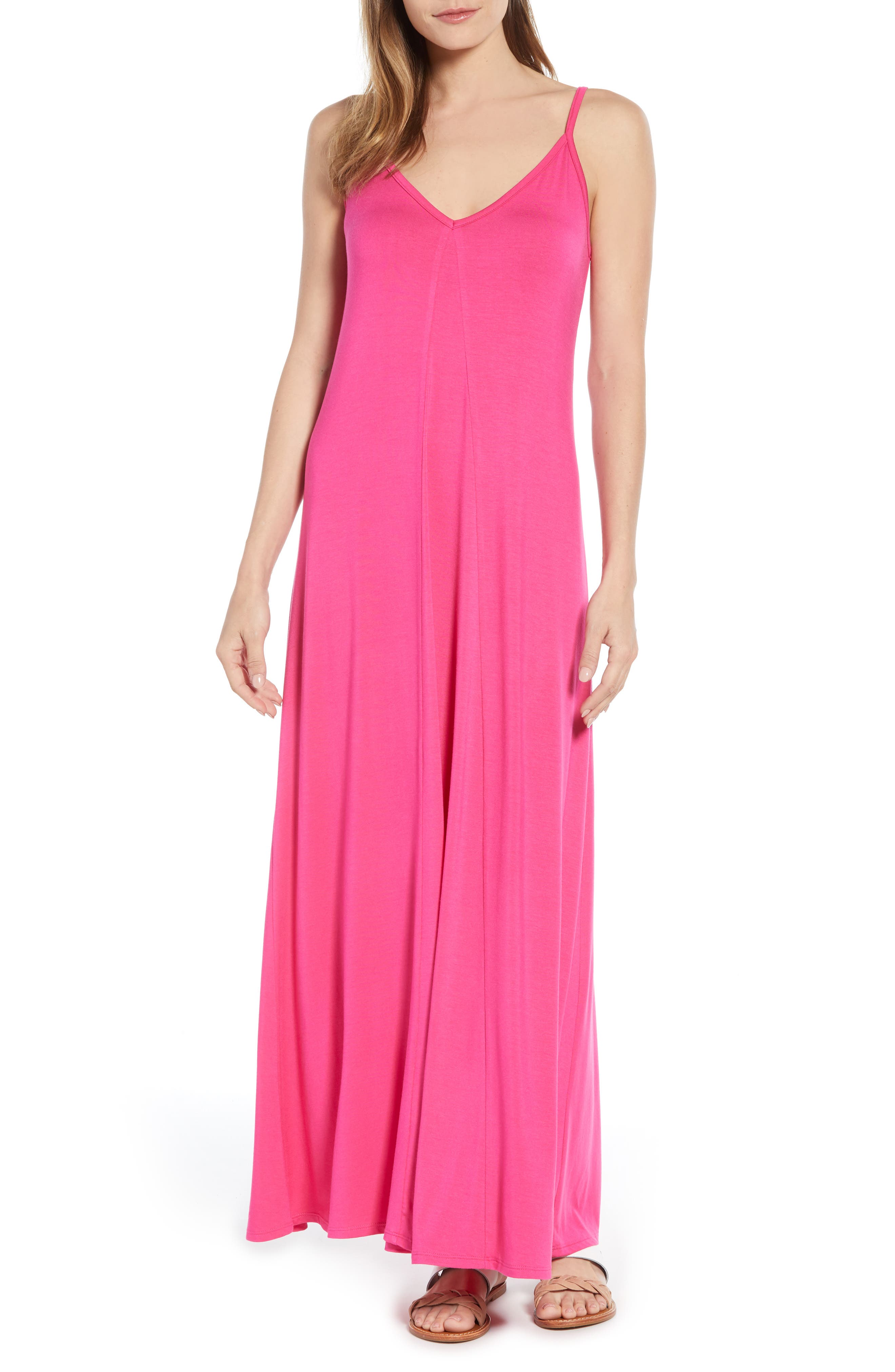 casual knit maxi dress