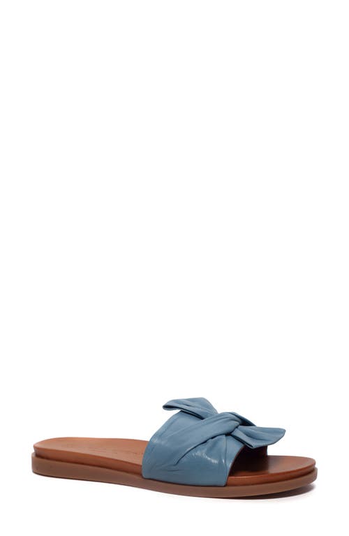 Diona Slide Sandal in Blue