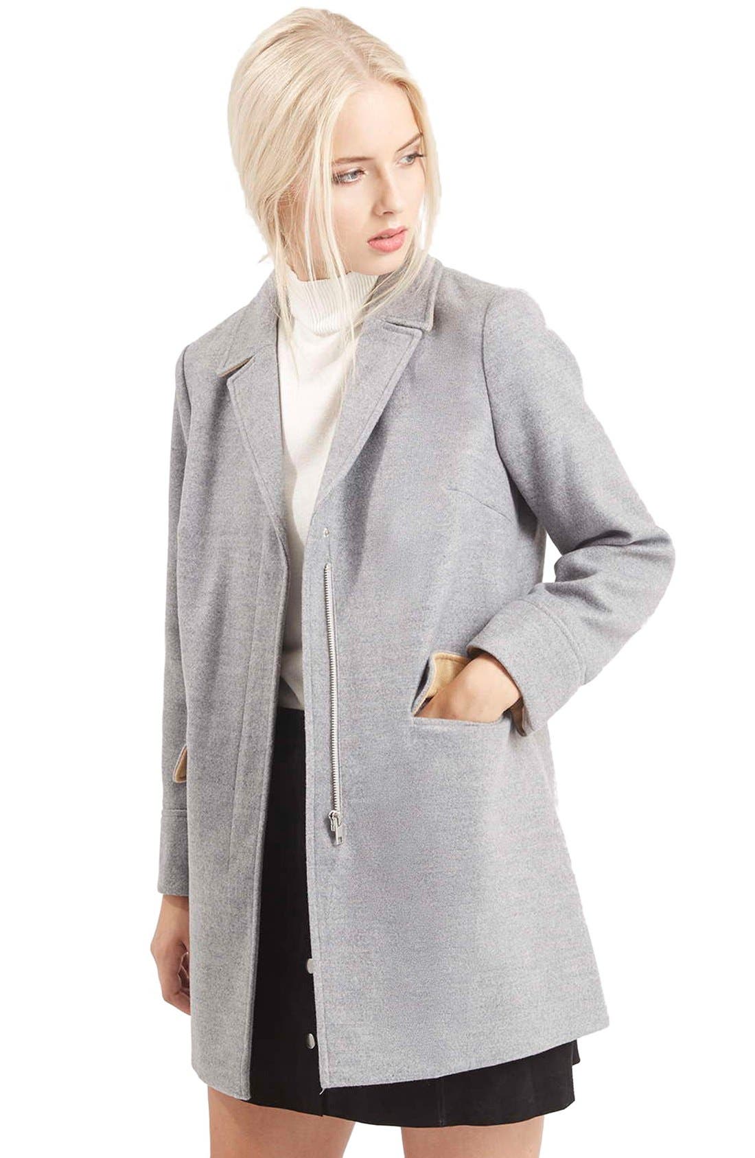 topshop petite coat