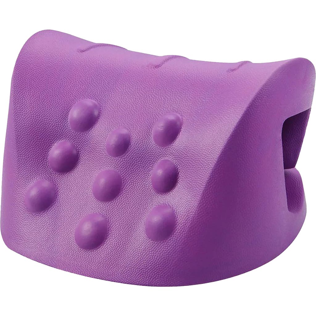 Pursonic Neck And Shoulder Stretcher And Relaxer In Purple