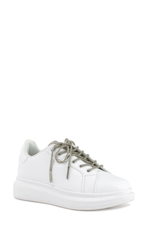 AZALEA WANG Janan Sneaker in White at Nordstrom, Size 11