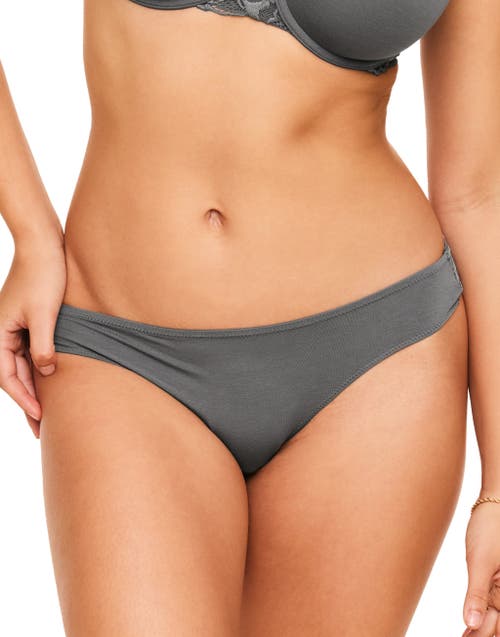 Adore Me Teagan Bikini Panties In Dark Grey