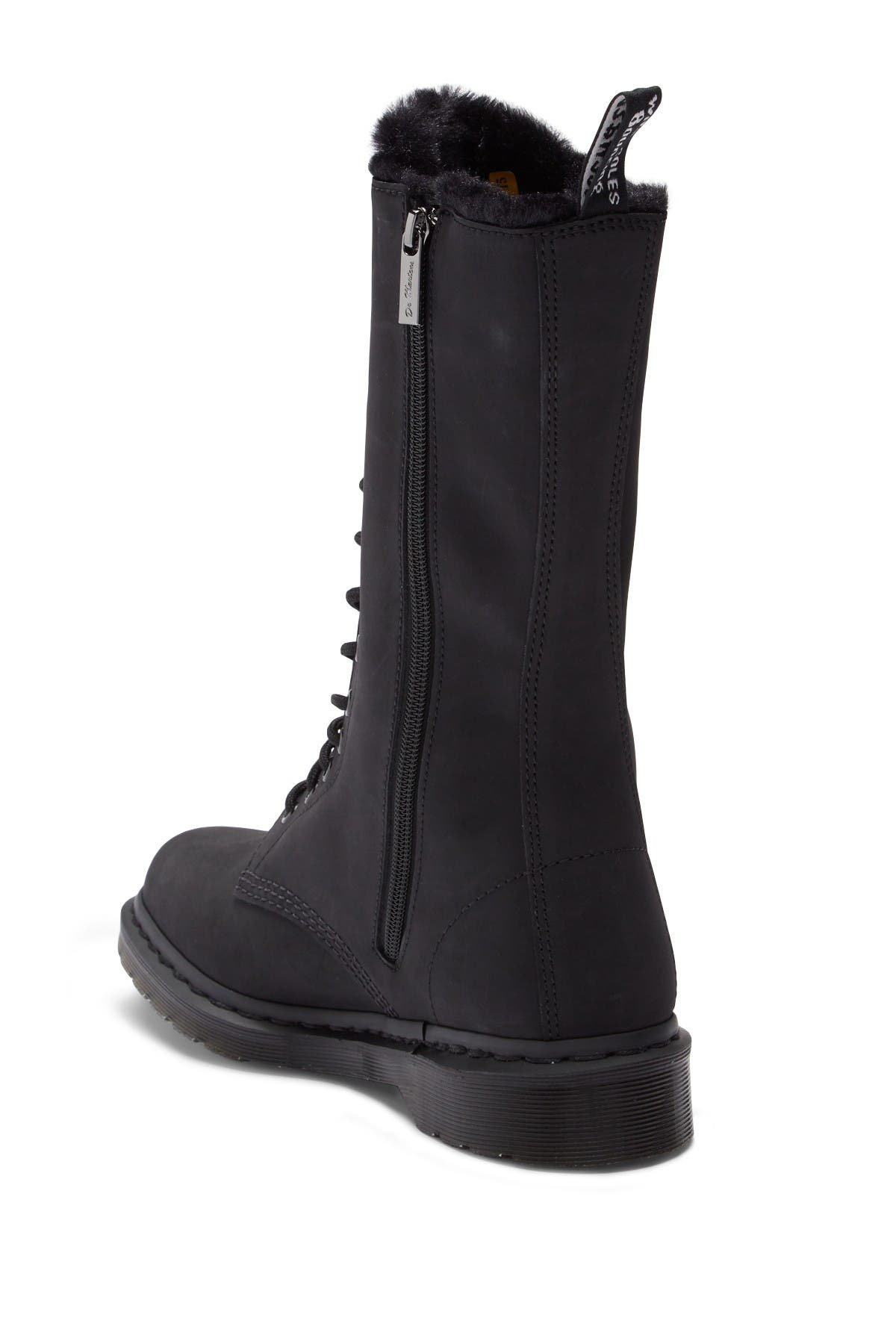 dr martens sheepskin lined boots