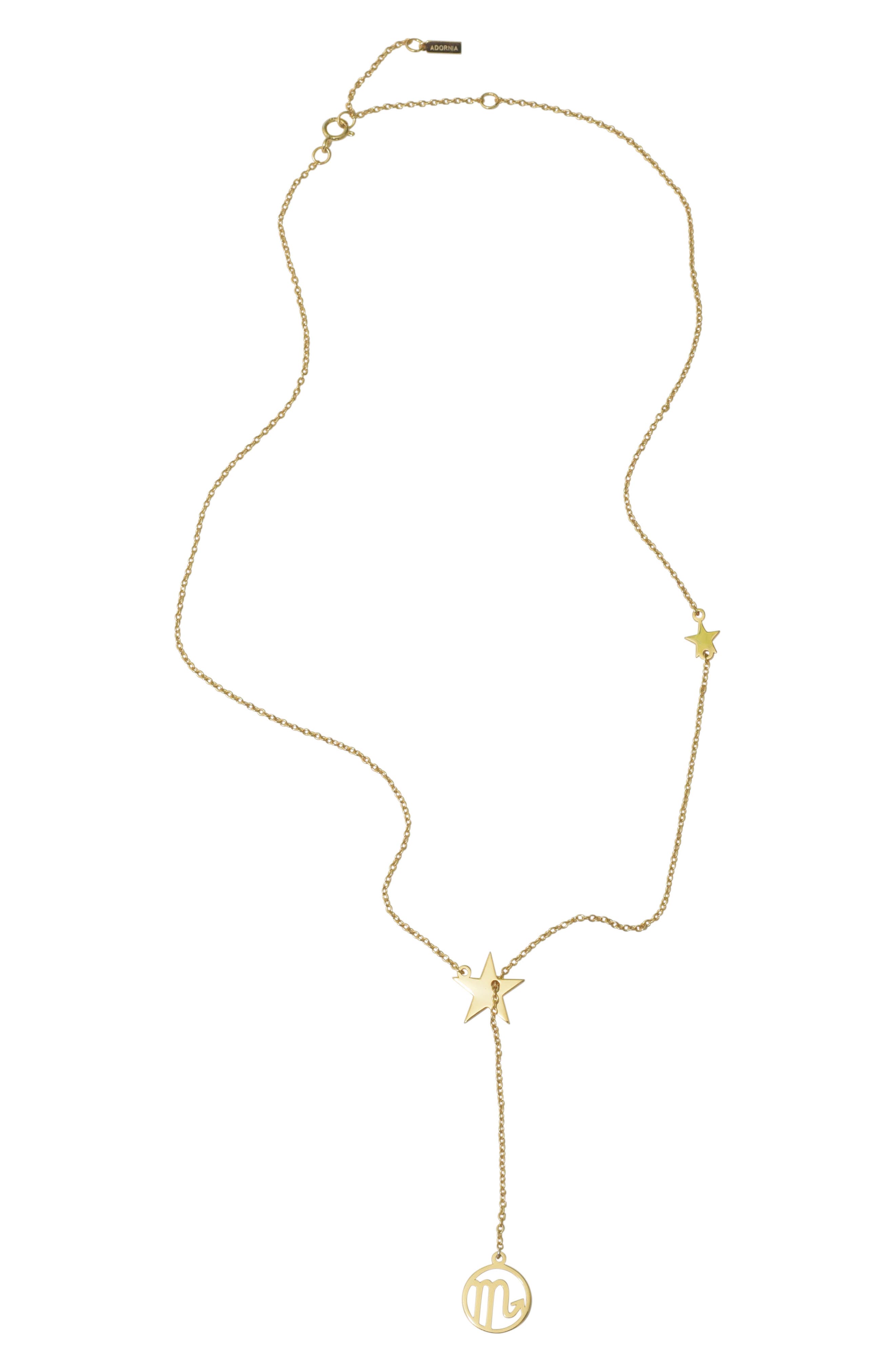 scorpio necklace topshop