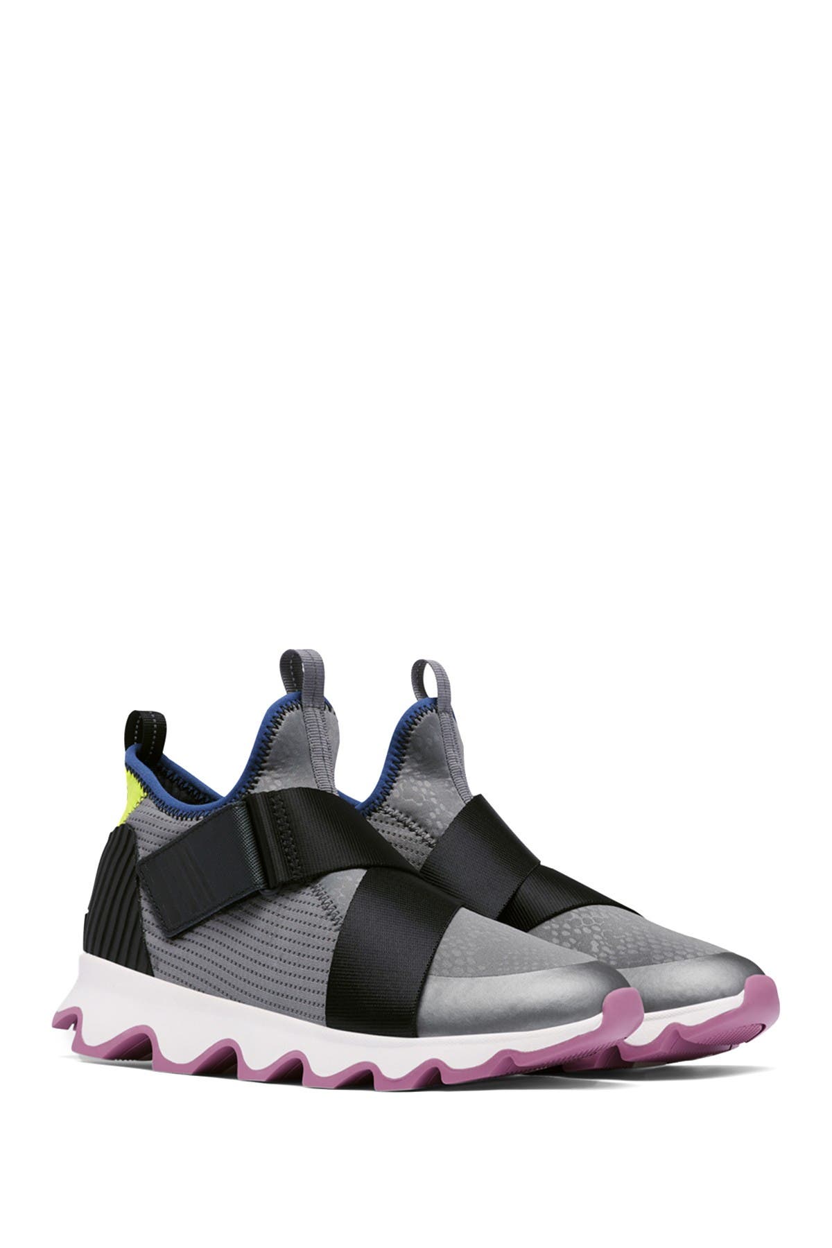 Sorel Kinetic Lite Strap Sneaker In Light/pastel Grey4