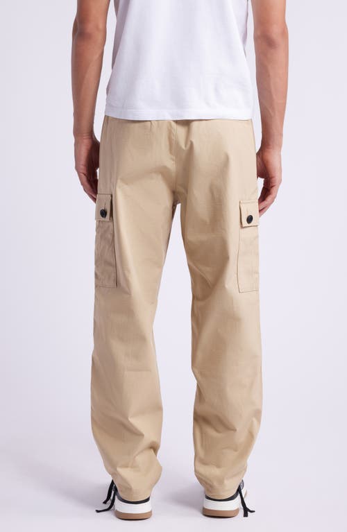 Shop Hugo Boss Boss Garlo Cargo Pants In Medium Beige