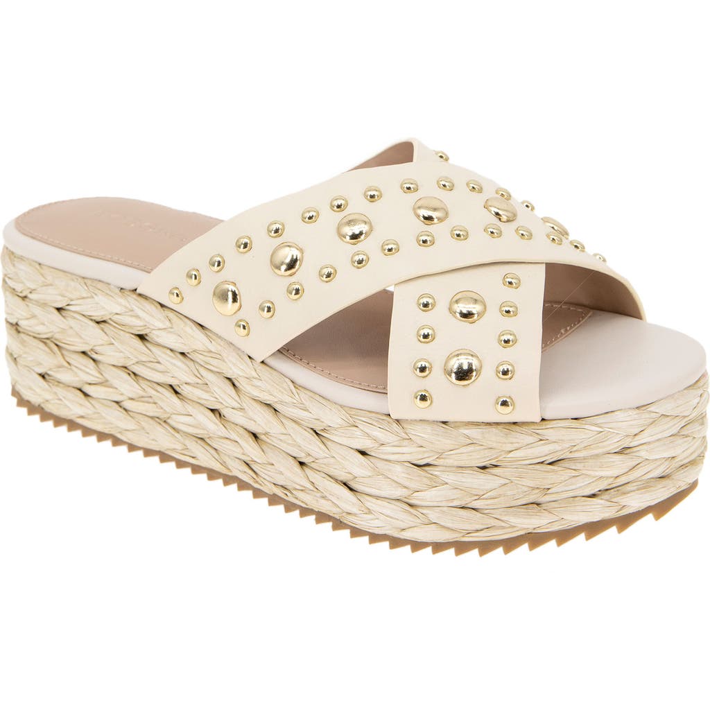 Bcbgeneration Gladda Platform Sandal In Bianca