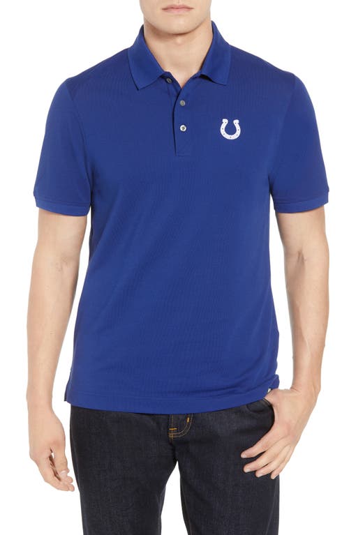 Cutter & Buck Indianapolis Colts - Advantage Regular Fit DryTec Polo Tour Blue at Nordstrom,