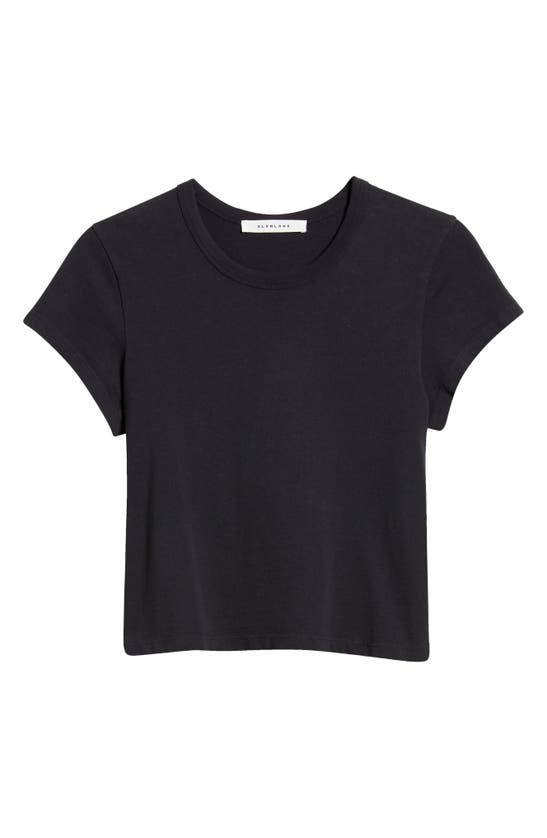 Shop Slvrlake Easy Cotton T-shirt In Raven