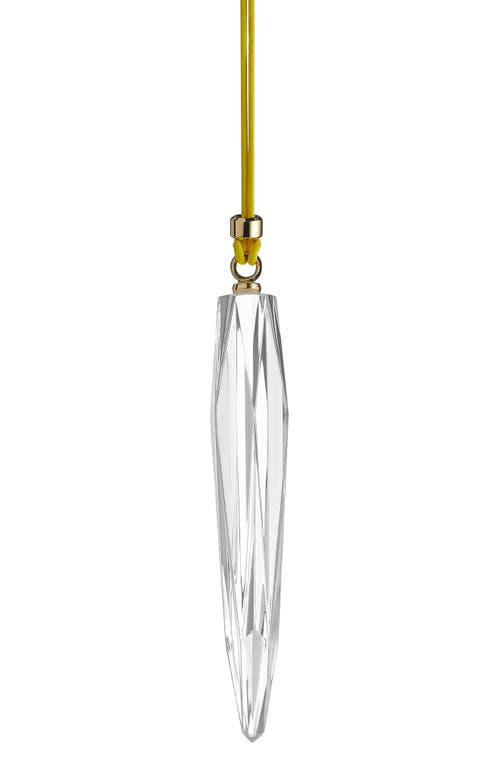 Waterford Annual Icicle 2024 Crystal Ornament in White 