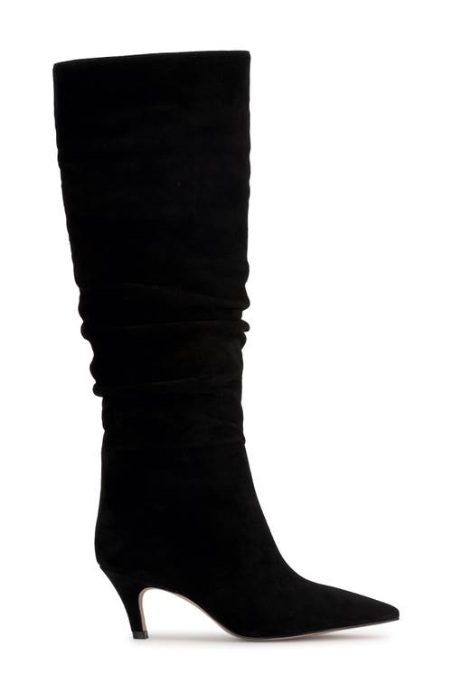 Jessica Simpson Naevy Slouch Pointed Toe Knee High Boot In Black