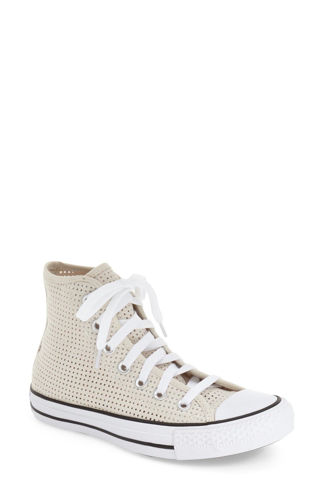 converse unisex chuck taylor perforated stars low top sneaker