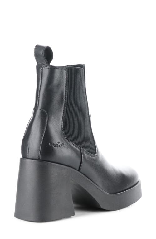 Bos. & Co. Veil Waterproof Platform Bootie In Black