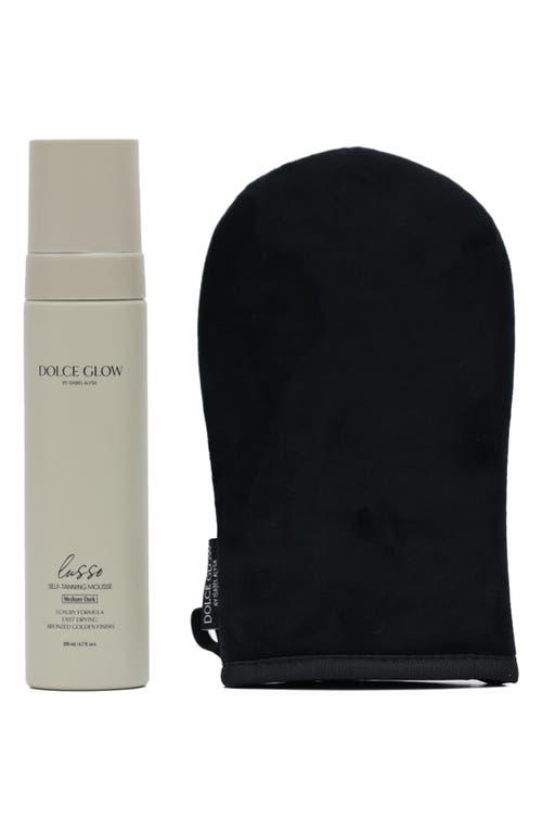 Shop Dolce Glow By Isabel Alysa Dolce Glow Lusso Self-tanning Mousse + Application Mitt Set $60 Value In No Color