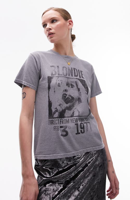 Topshop Blondie 1977 Graphic T-Shirt in Black at Nordstrom, Size X-Small